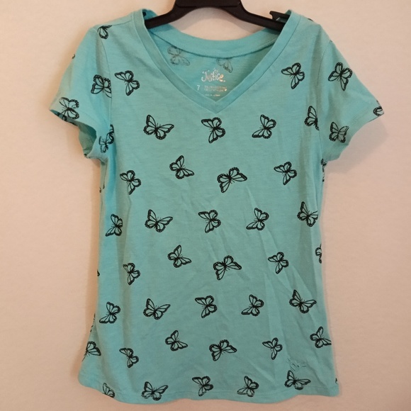 justice butterfly shirt